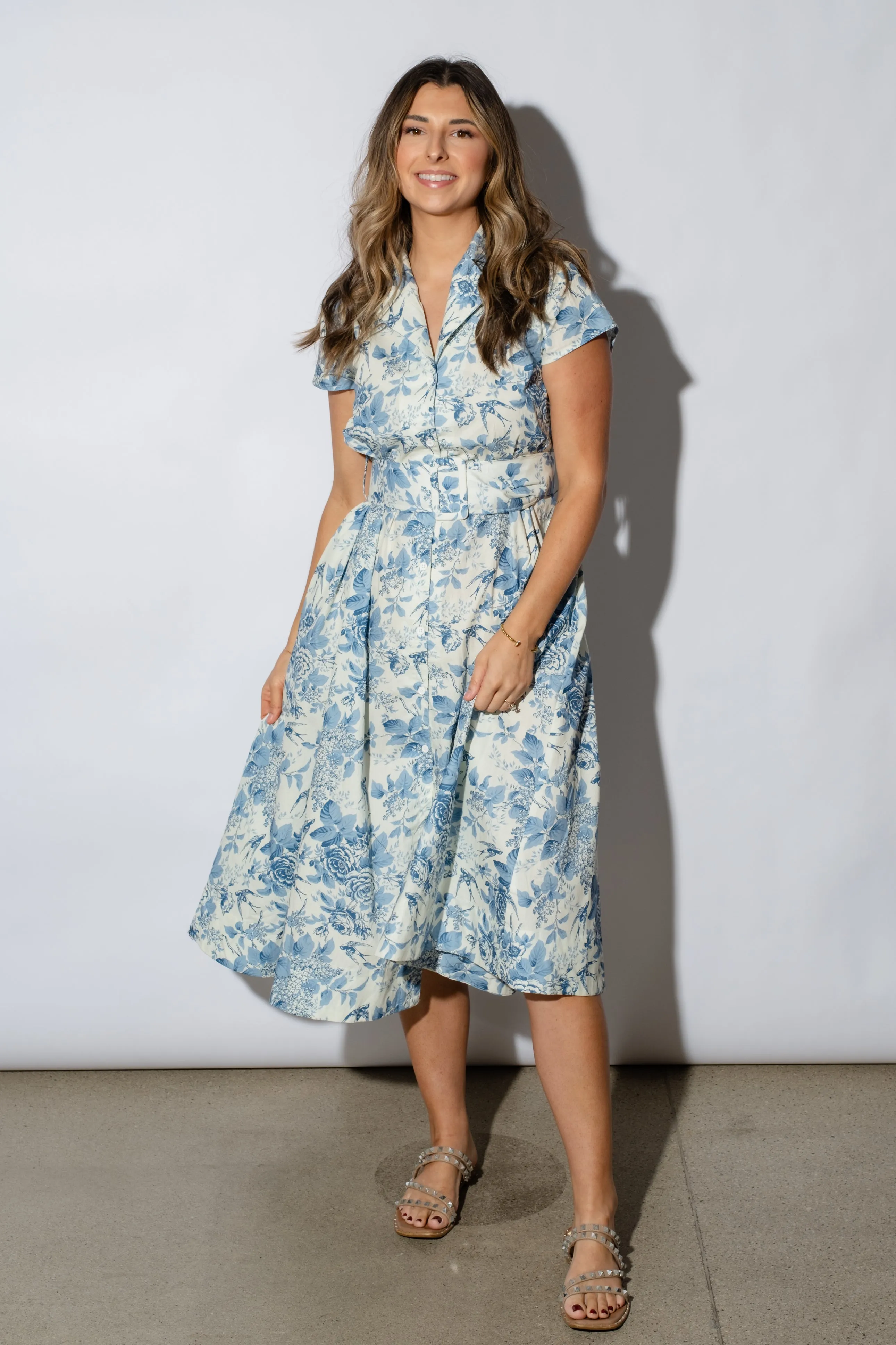 Trinity Floral Midi Dress
