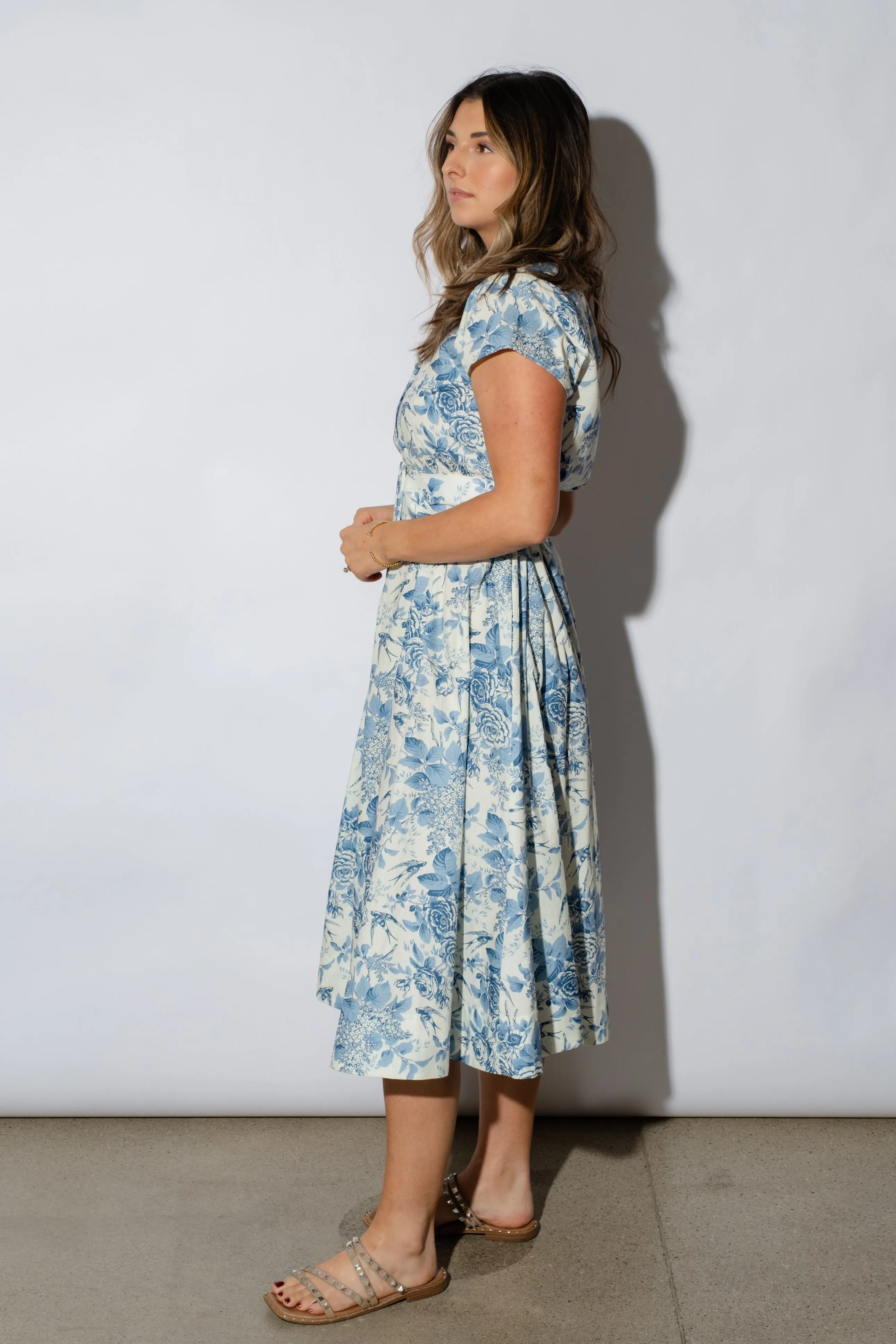 Trinity Floral Midi Dress
