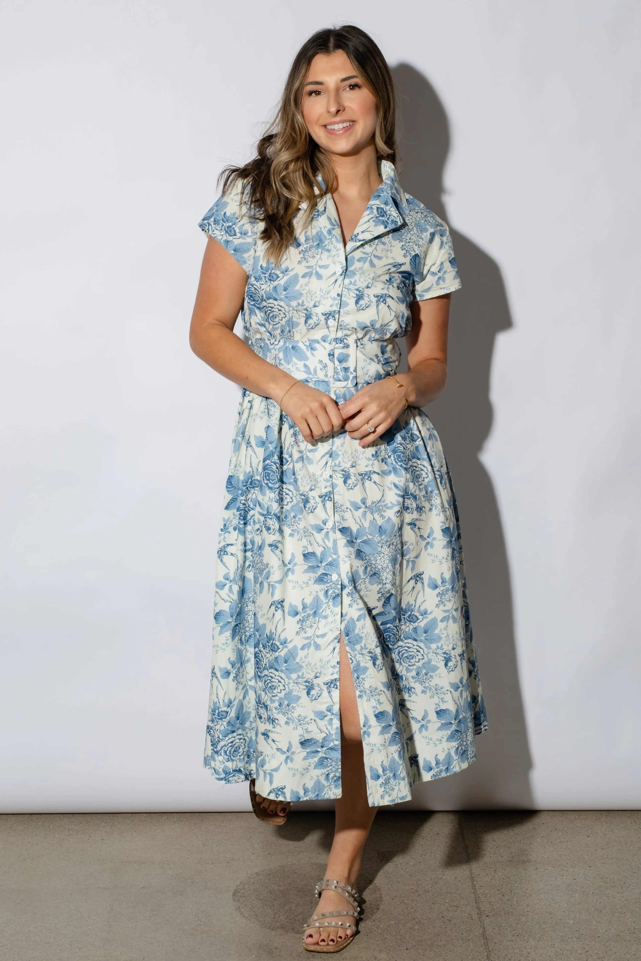 Trinity Floral Midi Dress