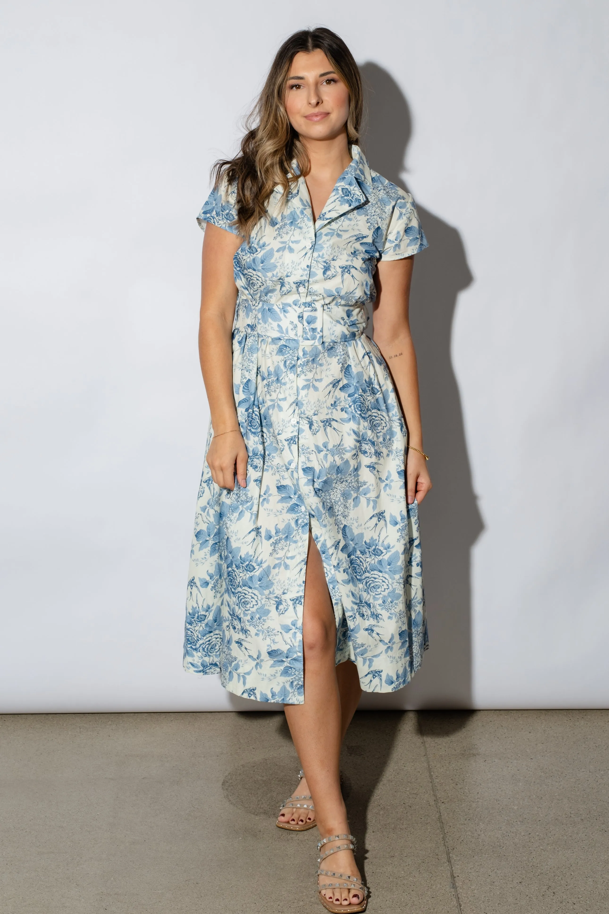 Trinity Floral Midi Dress