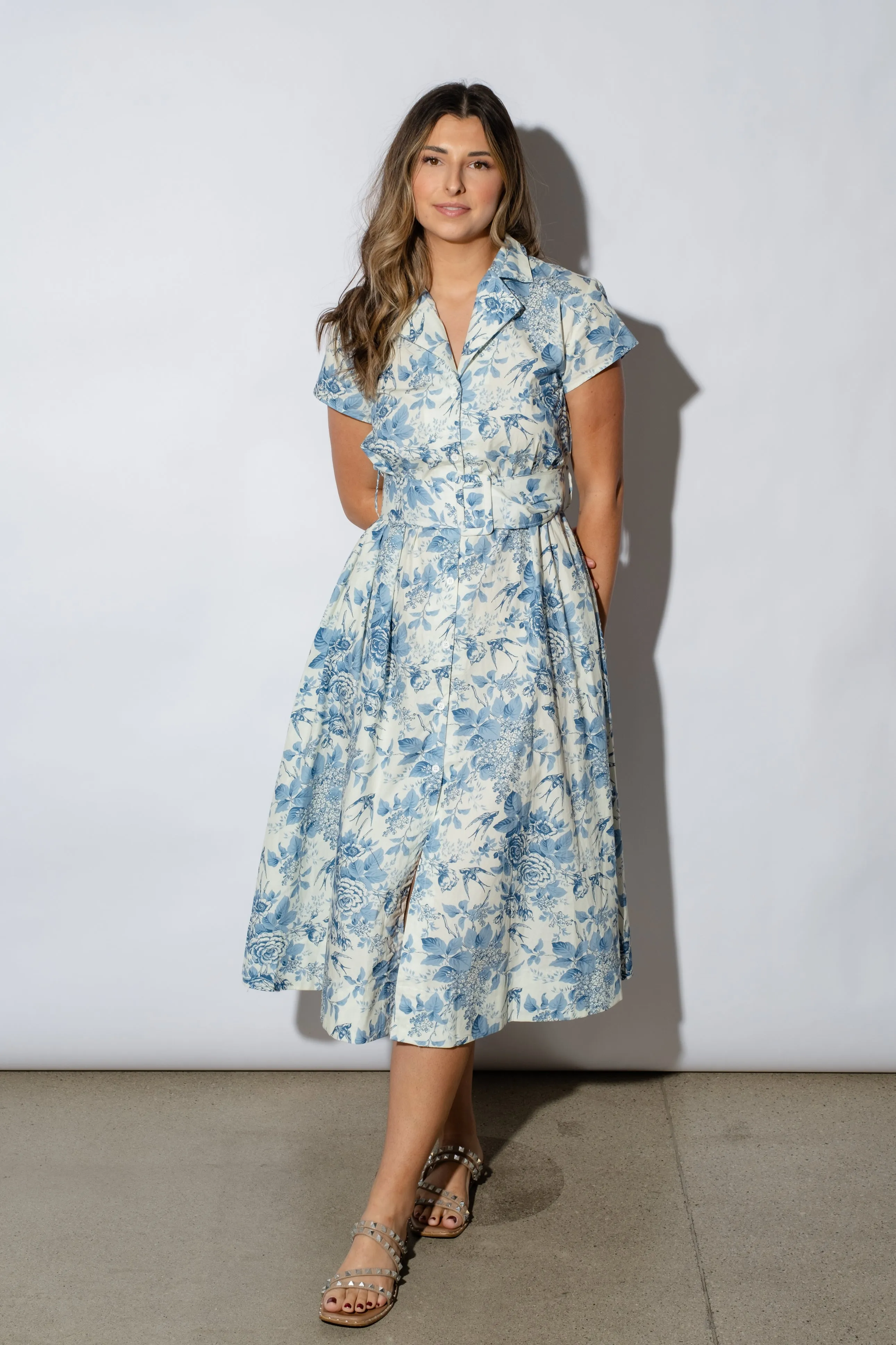 Trinity Floral Midi Dress