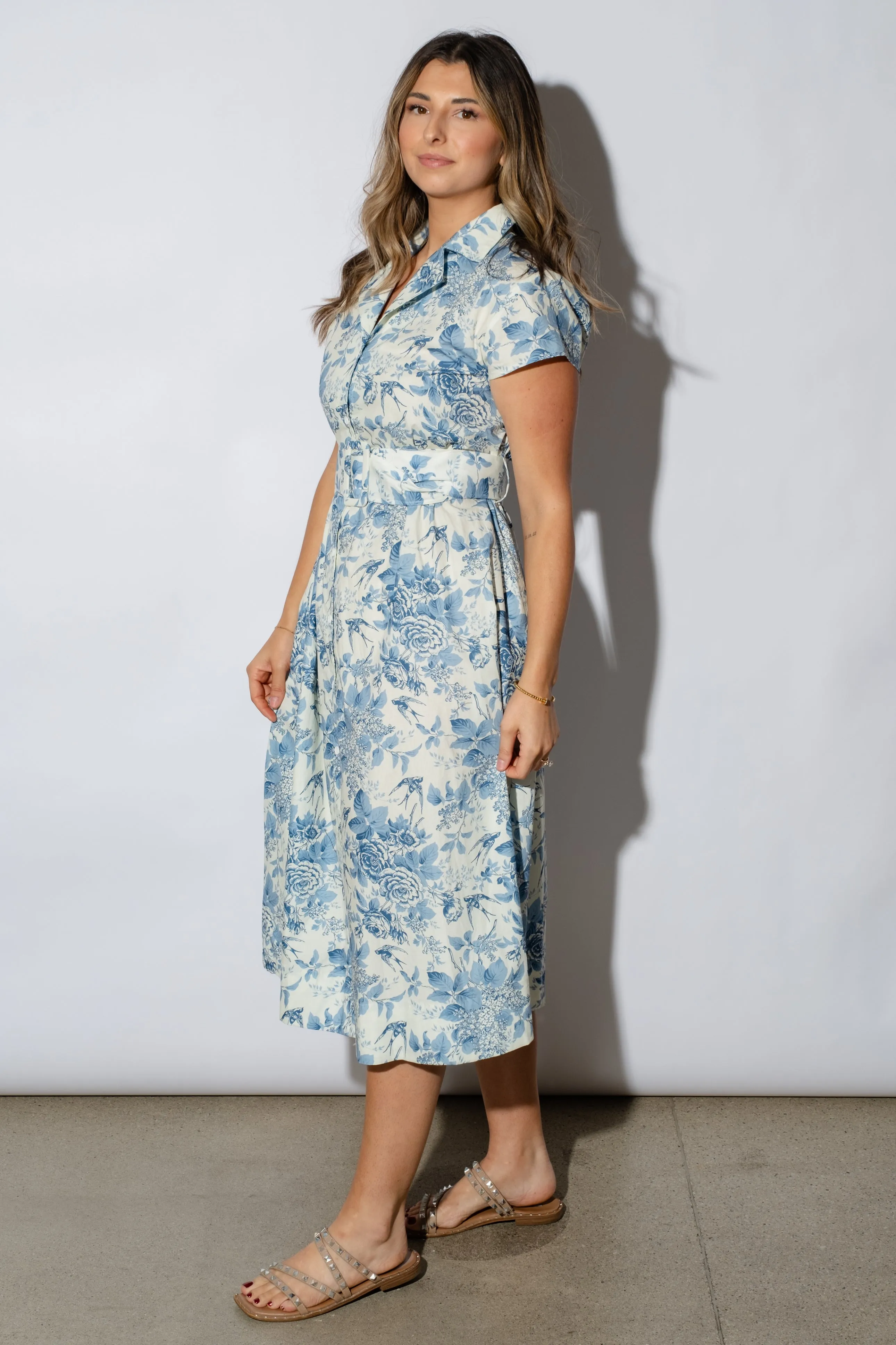 Trinity Floral Midi Dress
