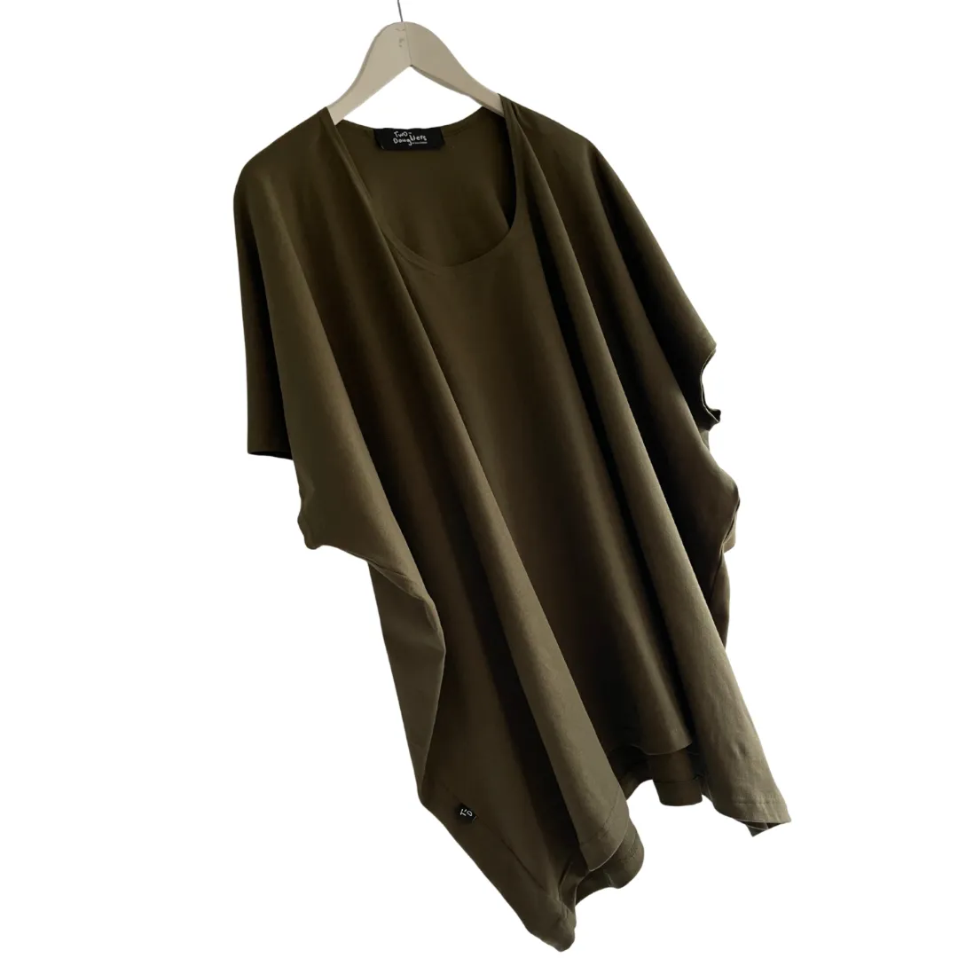 TWO DAUGHTERS - Oversized Box Tee - Aquamarine