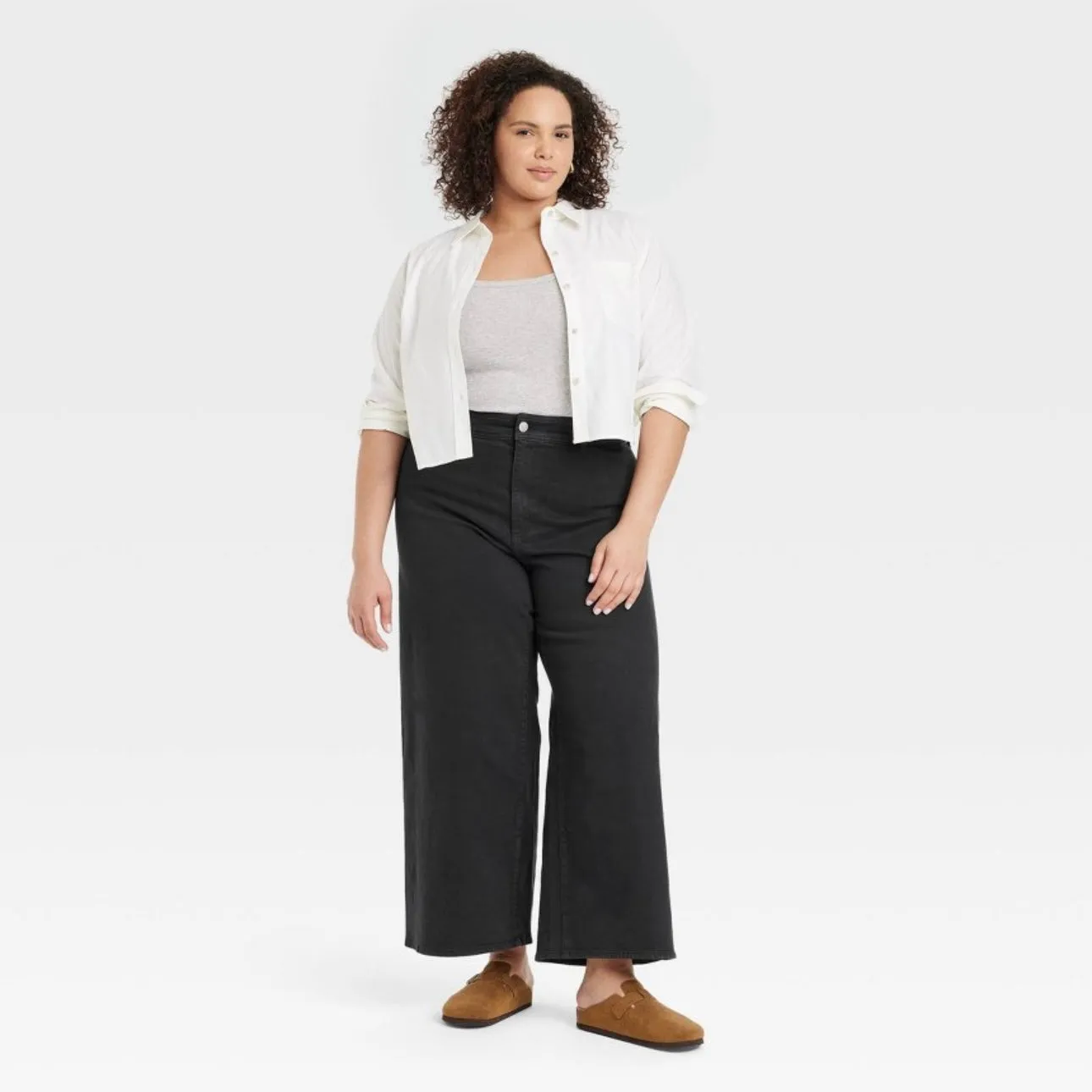 Universal Thread™ Women’s Plus Size Wide-Leg High-Rise Jeans - New, Size 18