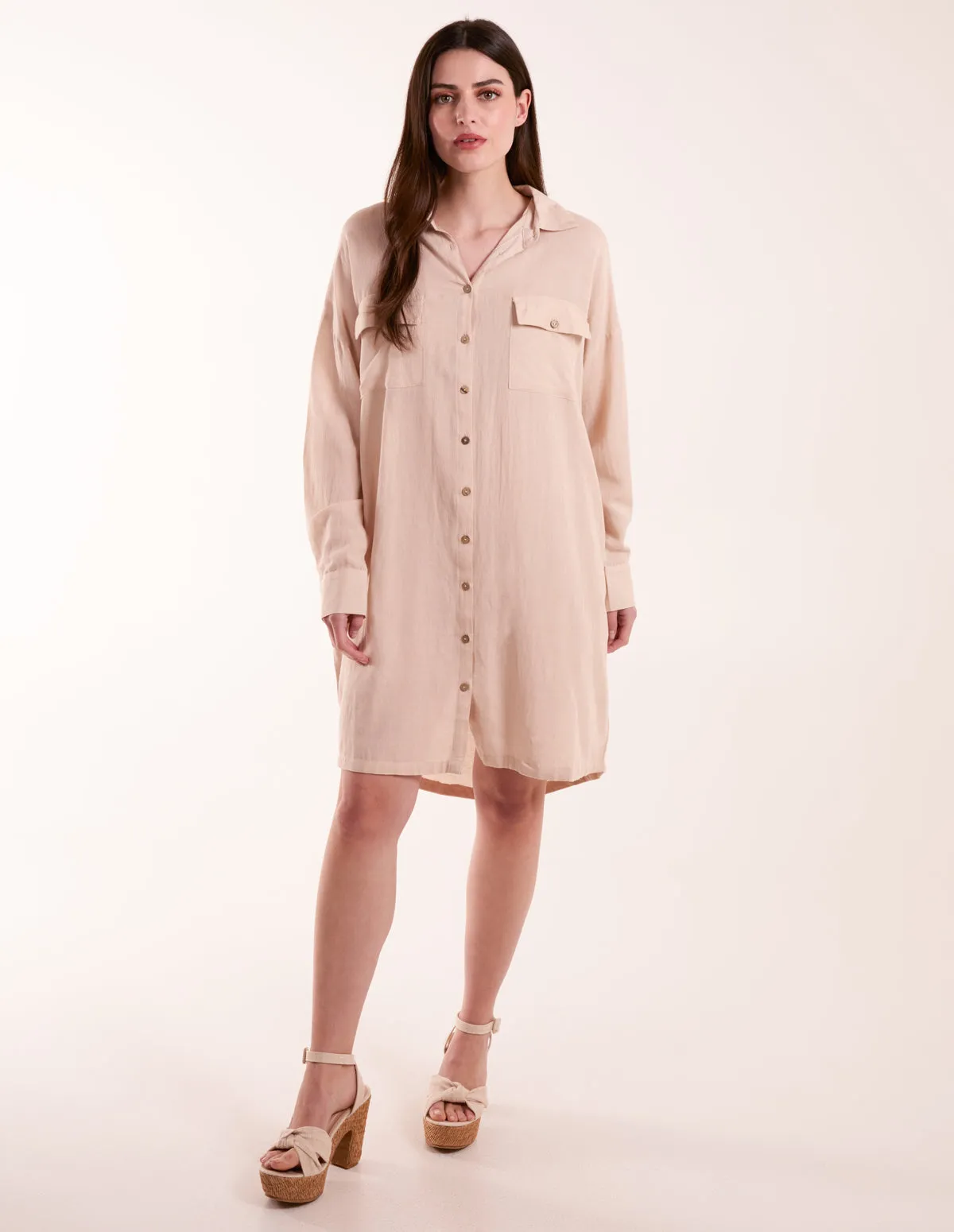 Utility Shirt Dress