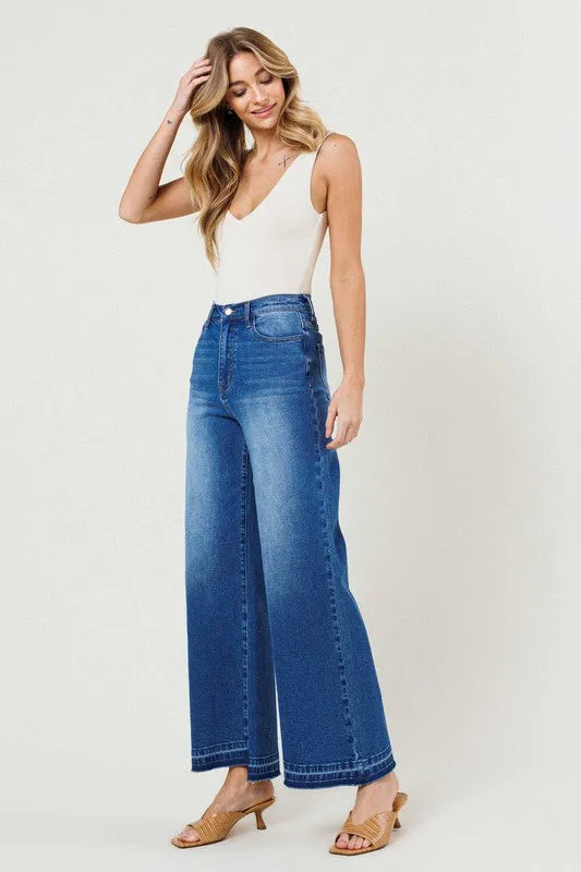 Vibrant MIU Wide Leg Jeans